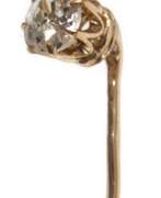 Bijoux. Reversnadel mit Altschliffdiamant von ca. 0,8 ct