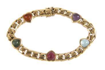Schweres Armband mit Steinbesatz