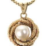 Anhänger mit Perle an Kette - photo 1