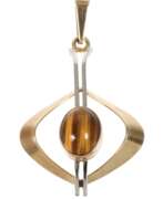 Produktkatalog. Anhänger mit Tigerauge