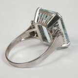 Damenring mit Aquamarin und Brillanten - photo 3
