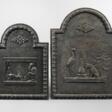 Zwei Ofenplatten - Auction prices