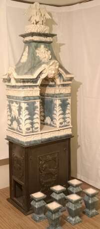 Prächtiger Fayenceofen Barock - photo 2