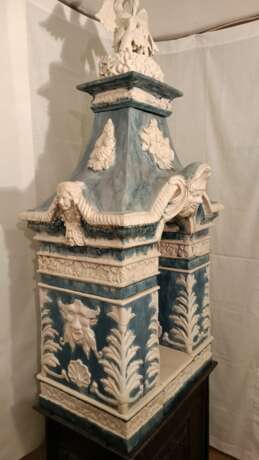 Prächtiger Fayenceofen Barock - photo 12