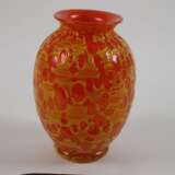 Loetz Witwe Vase Orange Orbulin Neu - photo 2