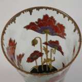 Fritz Heckert Vase mit Mohndekor - Foto 3