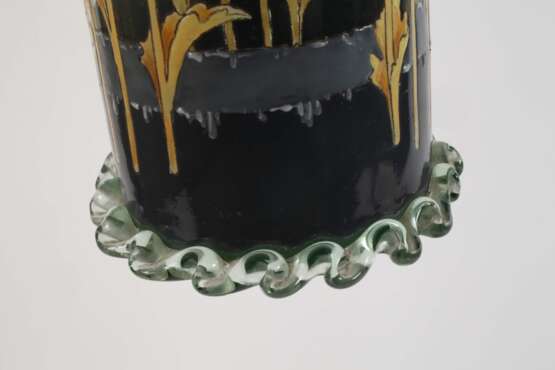 Fritz Heckert Vase mit Mohndekor - Foto 5
