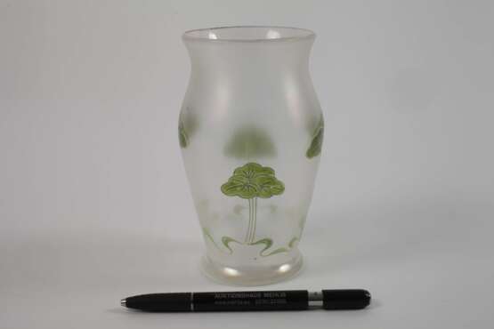 Fritz Heckert Petersdorf Vase "Kristall-Cypern" - Foto 2