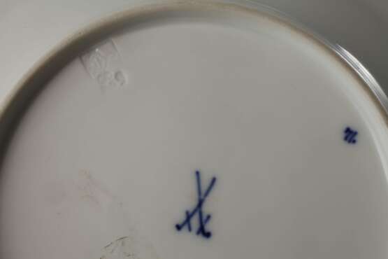 Meissen Dessertteller "Peitschenhieb" - Foto 4