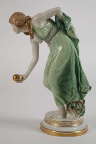 Meissen "Kugelspielerin" - Foto 3