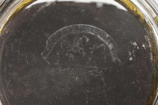 Glasschale mit Schwarzlotmalerei - photo 3