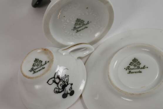 Rosenthal Mickey Mouse "Saxophonist" und Tasse - Foto 4