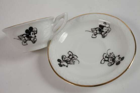 Rosenthal Mickey Mouse "Saxophonist" und Tasse - Foto 5
