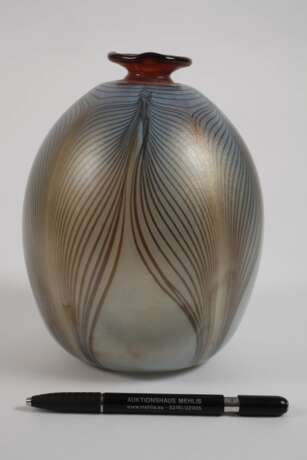 Studioglas Vase Erwin Eisch - photo 2