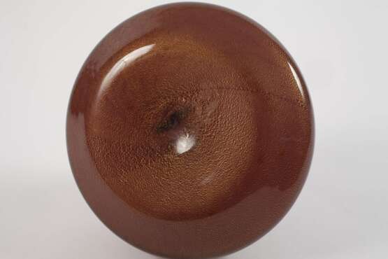 Murano Vase mit zerplatzter Goldfolie - photo 3