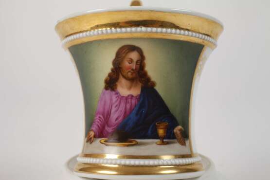 KPM Berlin Eucharistietasse mit Untertasse - photo 4