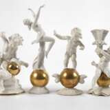 Hutschenreuther Konvolut Goldkugel-Figuren - Foto 1