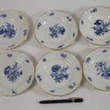 Meissen umfangreiches Speiseservice "Blaue Blume" - photo 10