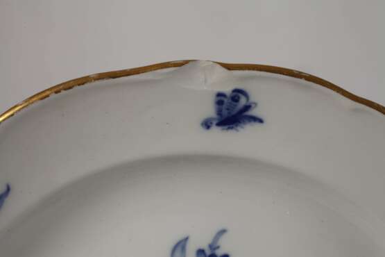 Meissen umfangreiches Speiseservice "Blaue Blume" - photo 17