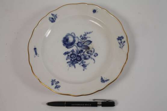 Meissen umfangreiches Speiseservice "Blaue Blume" - photo 18