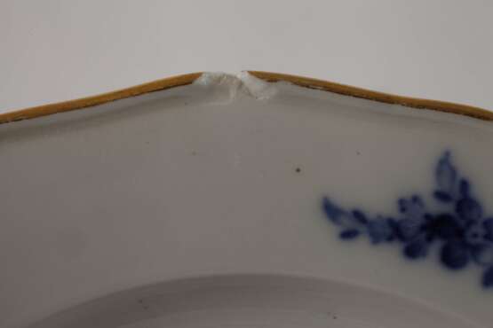 Meissen umfangreiches Speiseservice "Blaue Blume" - photo 22