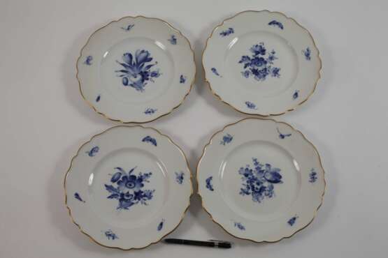 Meissen umfangreiches Speiseservice "Blaue Blume" - photo 26