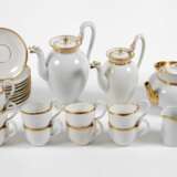 Meissen prunkvolles Kaffeeservice und Teekanne - photo 1
