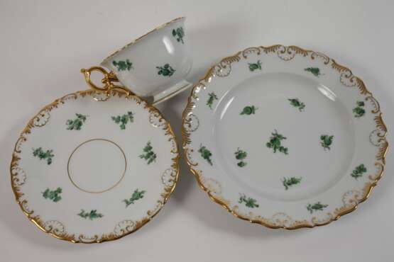 Meissen prunkvolles Kaffeeservice "Blumenzweige" - photo 4