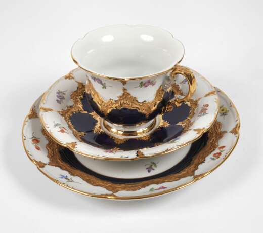Meissen Prunkgedeck "B-Form" - Foto 1