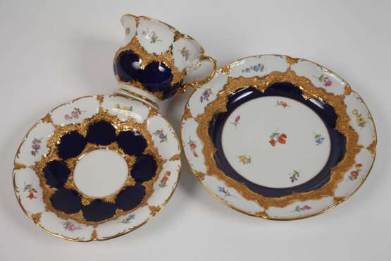 Meissen Prunkgedeck "B-Form" - Foto 2