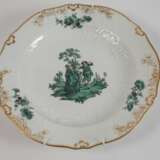 Meissen Wandteller "Figurenmalerei nach Watteau" - фото 2