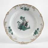 Meissen Wandteller "Figurenmalerei nach Watteau" - Foto 1