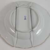Meissen Wandteller "Figurenmalerei nach Watteau" - Foto 3