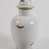 Meissen Urnenvase Vogelmalerei mit Insekten - photo 2