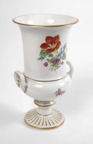 Meissen Kratervase "Blume 3" - photo 1