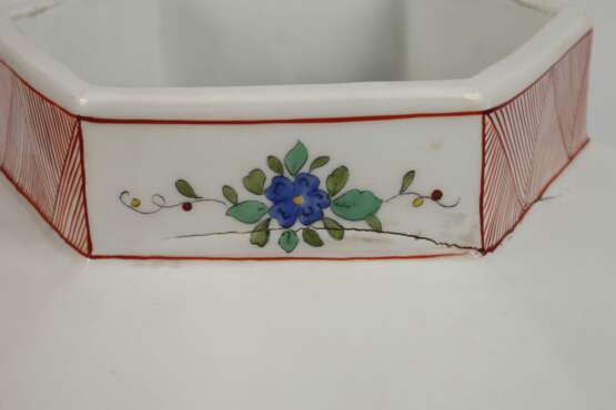 Meissen große Deckelvase Indischmalerei - photo 5