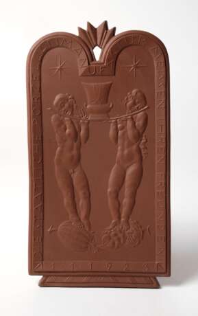 Meissen Jahresplakette Paul Börner - photo 1