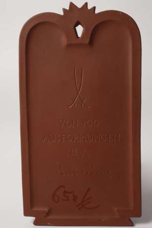 Meissen Jahresplakette Paul Börner - photo 3