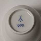 Meissen sechs Jubiläums-Koppchen mit Untertassen - photo 3