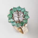 ''Smaragd-Brillant-Ring'' - photo 1