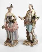 Aperçu. Meissen großer &amp;quot;Gärtner&amp;quot; und &amp;quot;Gärtnerin&amp;quot; 