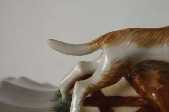 Meissen figürlicher "Jagdpokal" - photo 3