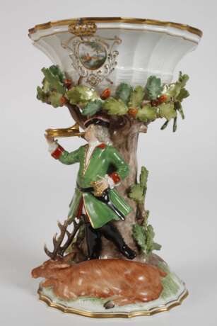 Meissen figürlicher "Jagdpokal" - photo 5