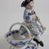 Meissen figürliche Saliere "Zwiebelmuster" - photo 2