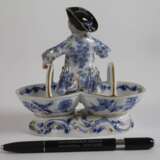 Meissen figürliche Saliere "Zwiebelmuster" - photo 3