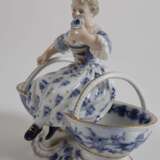 Meissen figürliche Saliere "Zwiebelmuster" - photo 2