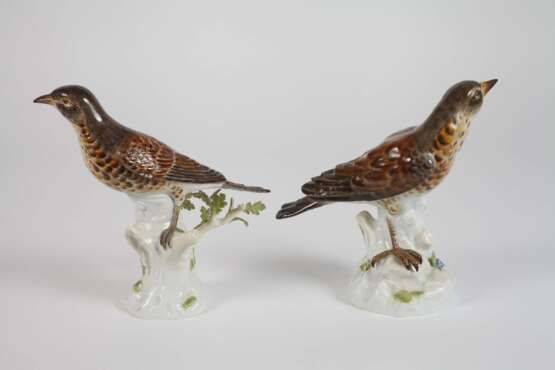 Meissen Paar Drosseln - photo 2