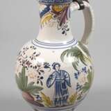 Erfurter Fayencekrug mit Chinoiserie - photo 1