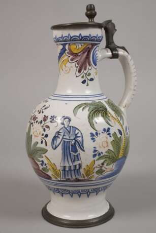 Erfurter Fayencekrug mit Chinoiserie - photo 4