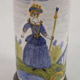 Fünf Fayencekrüge - photo 12